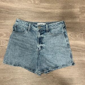 Blue Denim Women's Shorts